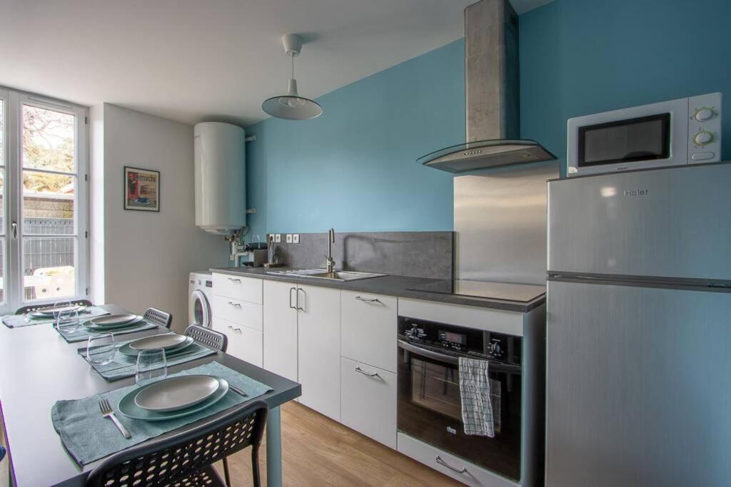 Appartement Avec Terrasse Et Parking, A Meaux Luaran gambar